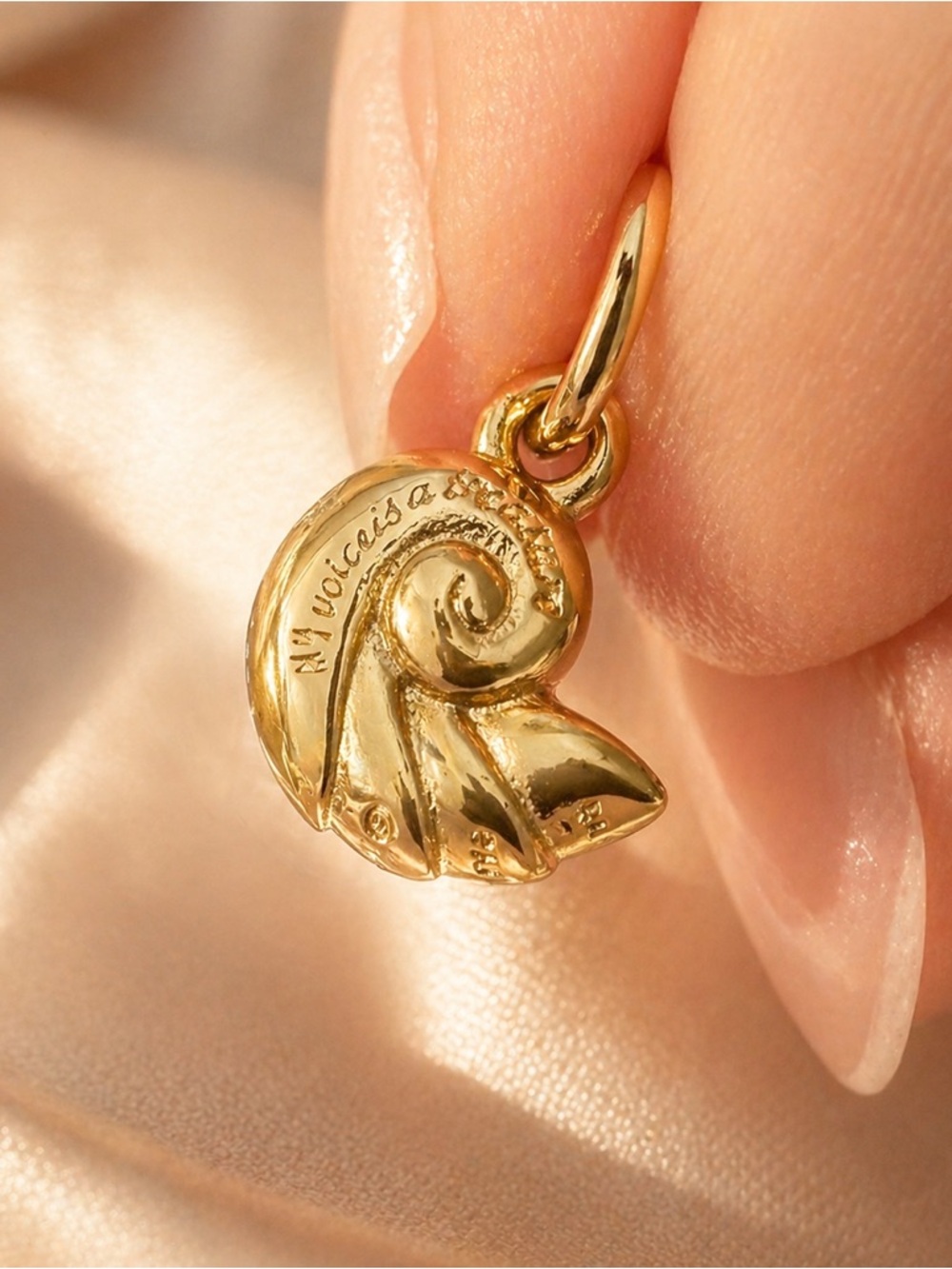 Authentic Pandora x Disney 14k Gold Plated Little Mermaid Charm - Picture 2 of 8